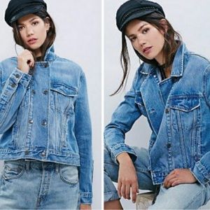 Free People Roe Double Breasted Jacket